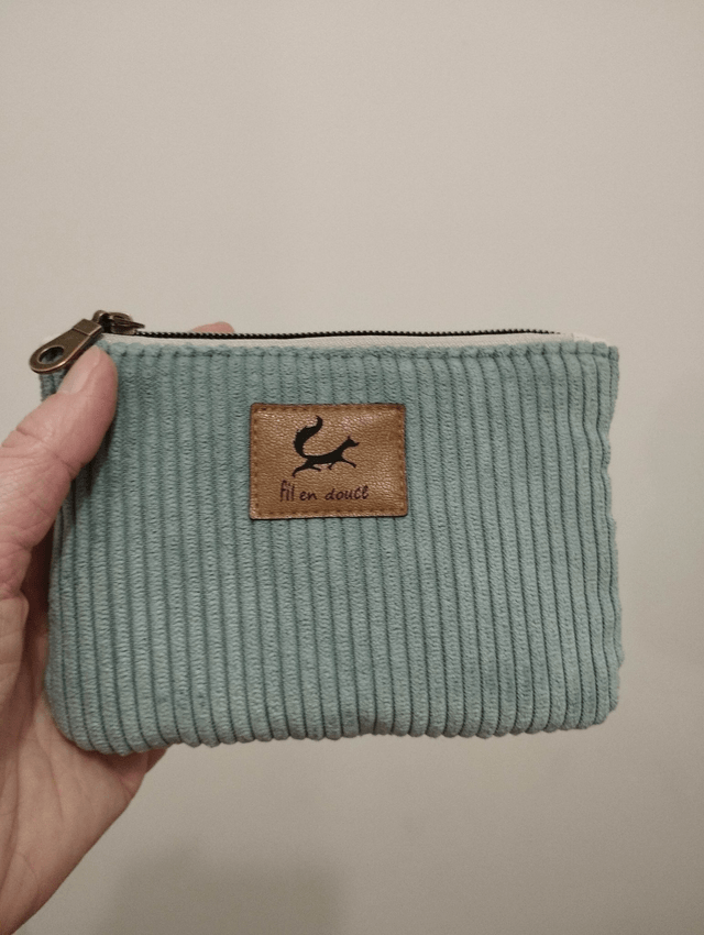 Pochette en velours