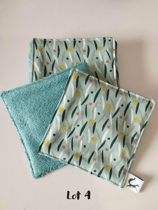 Lingettes lavables - lot