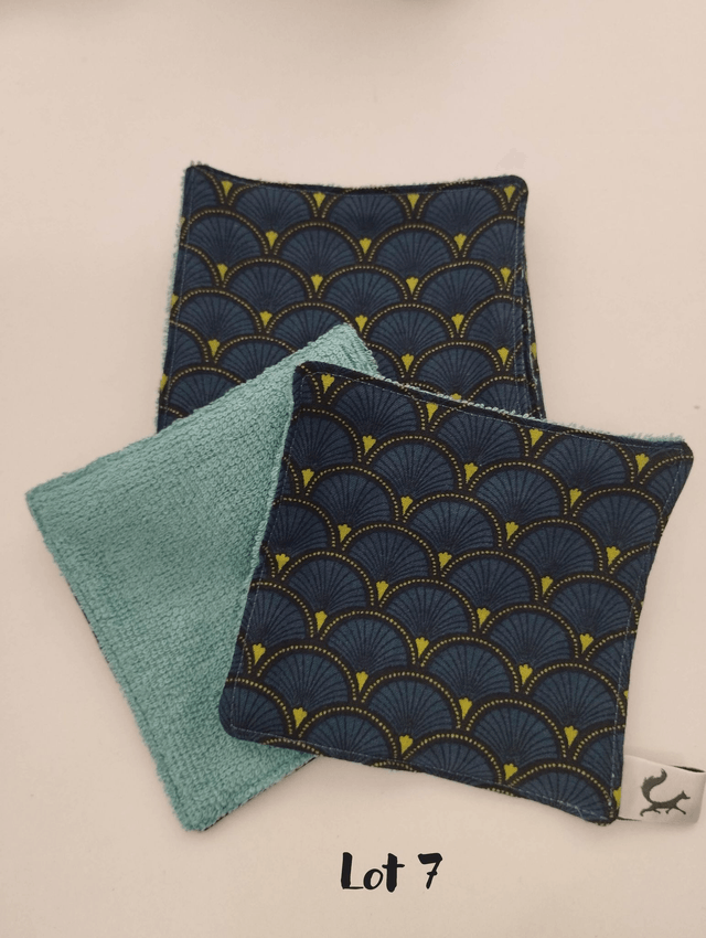 Lingettes lavables - lot
