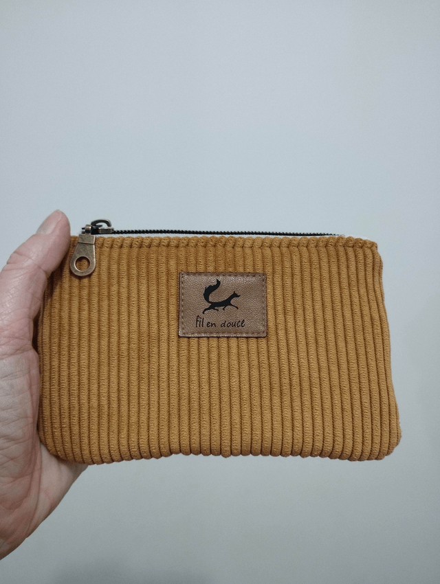 Pochette en velours