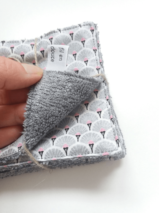Lingettes lavables - lot