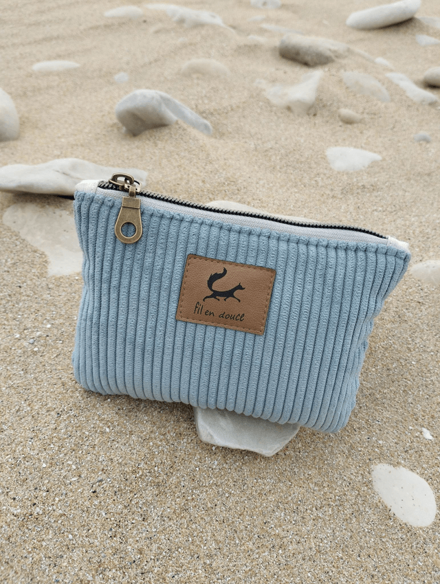 Pochette en velours