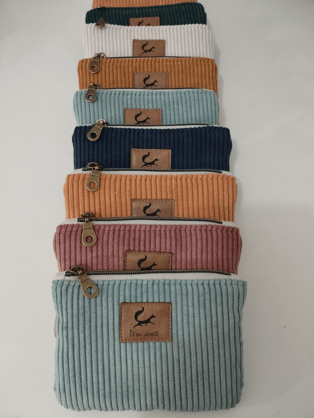 Pochette en velours