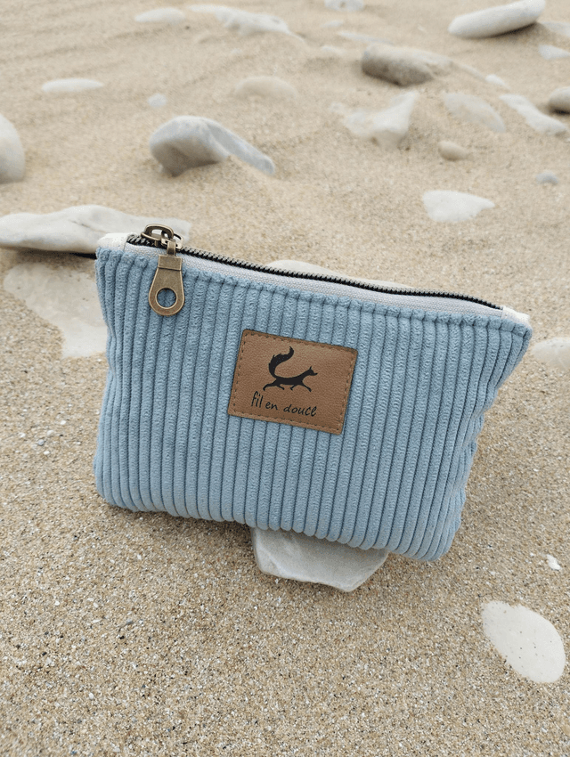 Pochette en velours